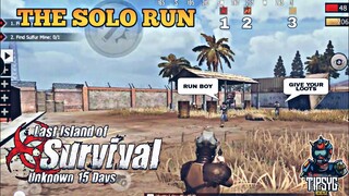 The Solo Run | Last Island of Survival | Last Day Rules Survival