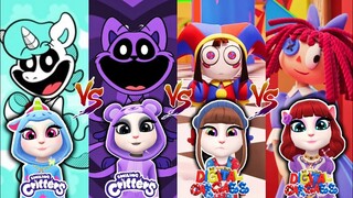 My Talking Angela 2 - #cosplay 😍 #catnap 👿 Pomni vs Ragatha vs Crafty Corn ❤️ New Update Gameplay❤️