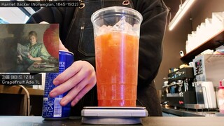 Soda bưởi đỏ #cafevlog #life