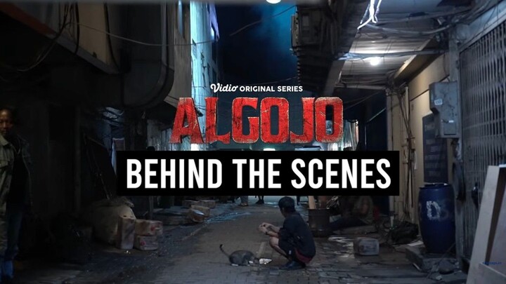 Behind the scenes Algojo - Arya Saloka, Caitlin Haldermen