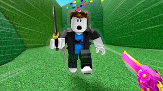 Roblox Murder Mystery 2, BUT I PLAY IN FIRST PERSON..