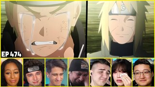 Naruto and Minato Last Moments REACTION MASHUP | Naruto Shippuden Ep 474