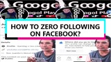 How to Zero Following on Facebook 2023