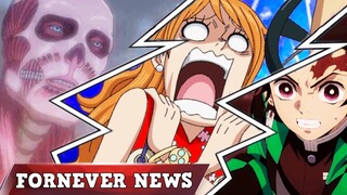 ONE PIECE MAKES HISTORY ATOP THE MANGA INDUSTRY, DEMON SLAYER AUTHOR'S MESSAGE, MAPPA'S NEW ANIME