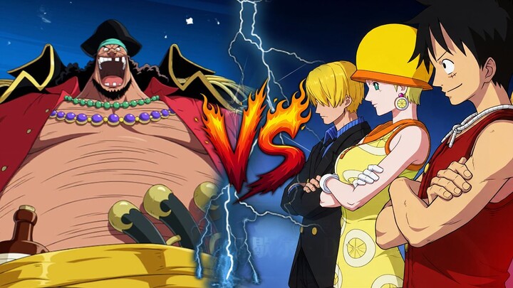 TEACH vs EVERYBODY 3 vs 3 PvP  - ONE PIECE : AMBITION