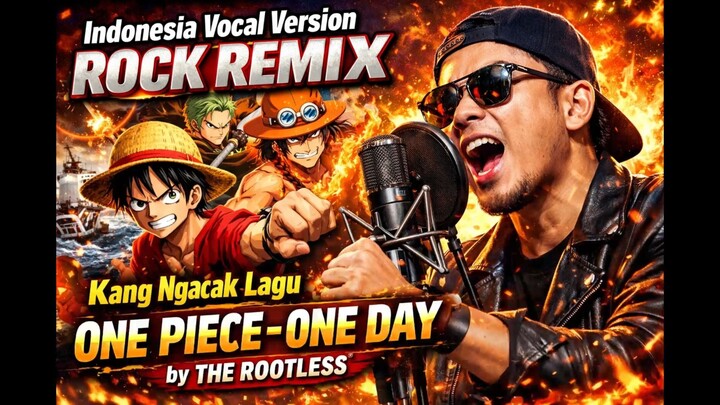 One Piece - One Day by THE ROOTLESS  (Indonesia Vocal Version Rock Remix  Tukang Ngacak Ngacak Lagu)
