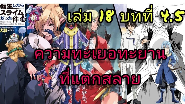 นิยายเกิดใหม่ทั้งทีก็เป็นสไลม์ไปซะแล้ว เล่ม 18 บทที่ 4.5