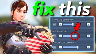 How To Find PRO SENSITIVITY SETTINGS In CODM!