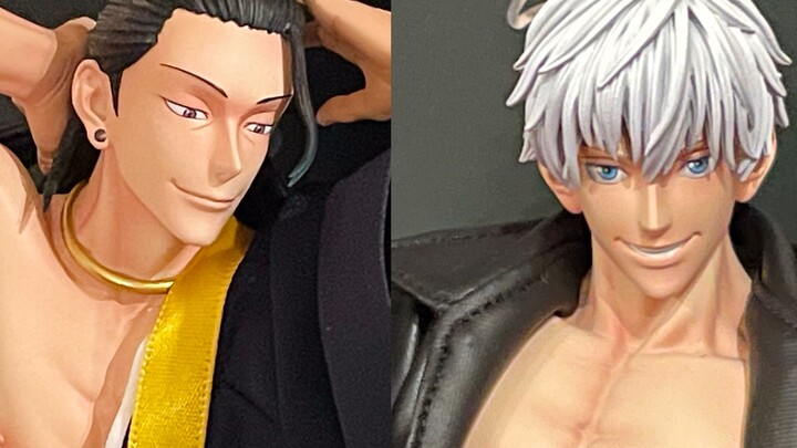 A good man doesn't have a mistress｜Unboxing Gojo Satoru & Geto Summer Oil Figures
