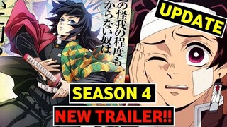 Demon Slayer Season 4 New Trailer Release Dates Latest Updates