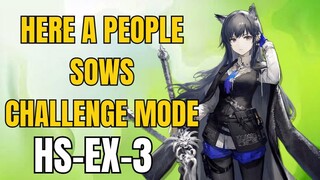 HS-EX-3 Challenge Mode Here A People Sows