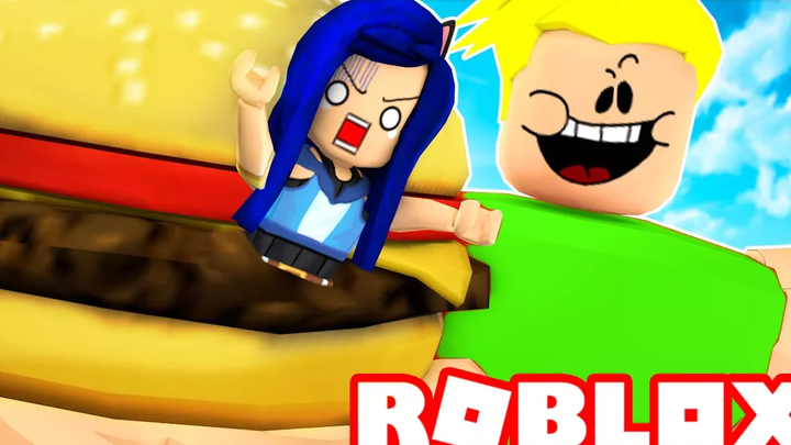 เราต้องหนีจากร้านอาหาร ROBLOX! ฉันโดนยักษ์กิน!!