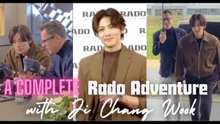 A COMPLETE Swiss Rado Adventure with Ji Chang Wook, Headquarter Visit, Promotion Event and more.