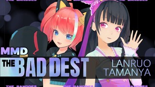 【MMD动作配布】萌系风格的《the baddest》你会喜欢吗