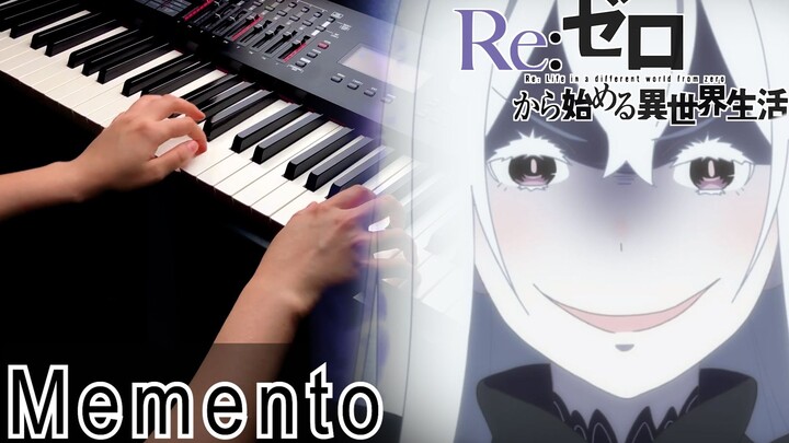 【钢琴】【Re：从零开始的异世界生活 第2季ED】「 Memento-nonoc 」Piano Cover By Yu Lun