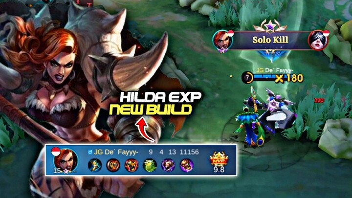 Nyobain Buff Hilda + Build Exp Terbaru, Auto MVP!? - Mobile Legends