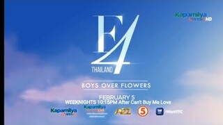 F4 Thailand Boys Over Flowers ngayong February 5 na | Kapamilyanovelas