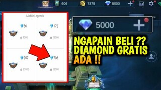 TERNYATA SEMUDAH INI MENDAPATKAN DIAMOND GRATIS MOBILE LEGEND ML