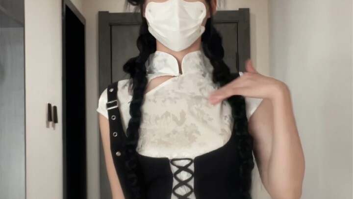 今天这个头发好搭这一身