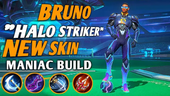 Bruno "HALO STRIKER" New Skin Easy Maniac, Mobile Legend Bang Bang