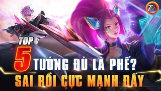 Liên quân Top 5 Tướng Bị Chê Đù Nhưng Cực Mạnh tại Giải Đấu Mùa 20 Chiến Trường 4.0 TNG