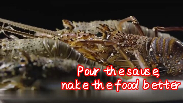 Pour the sause, nake the food better