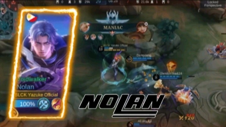 New Hero Nolan #Yazukeofficial #MLBBContentCreator