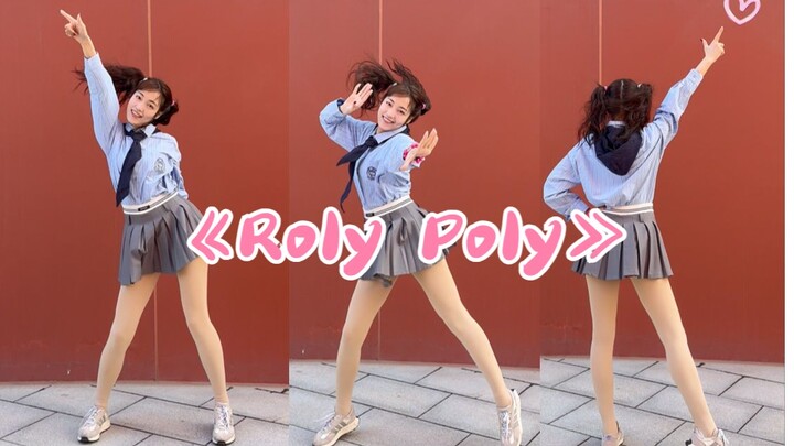 Cute! Happy retro dance "Roly Poly" ~
