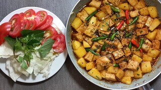 món kho ngon soài kho tiêu. chấm rau. tuyệt vời.