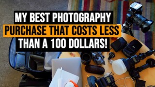 My Best Photography Purchase that COSTS LESS Than a 100 Dollars!