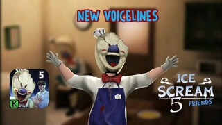 Rod's New Voice Lines in Ice Scream 5: Friends (High Quality)