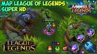 Cara Merubah Map Mobile Legend Menjadi Map LOL