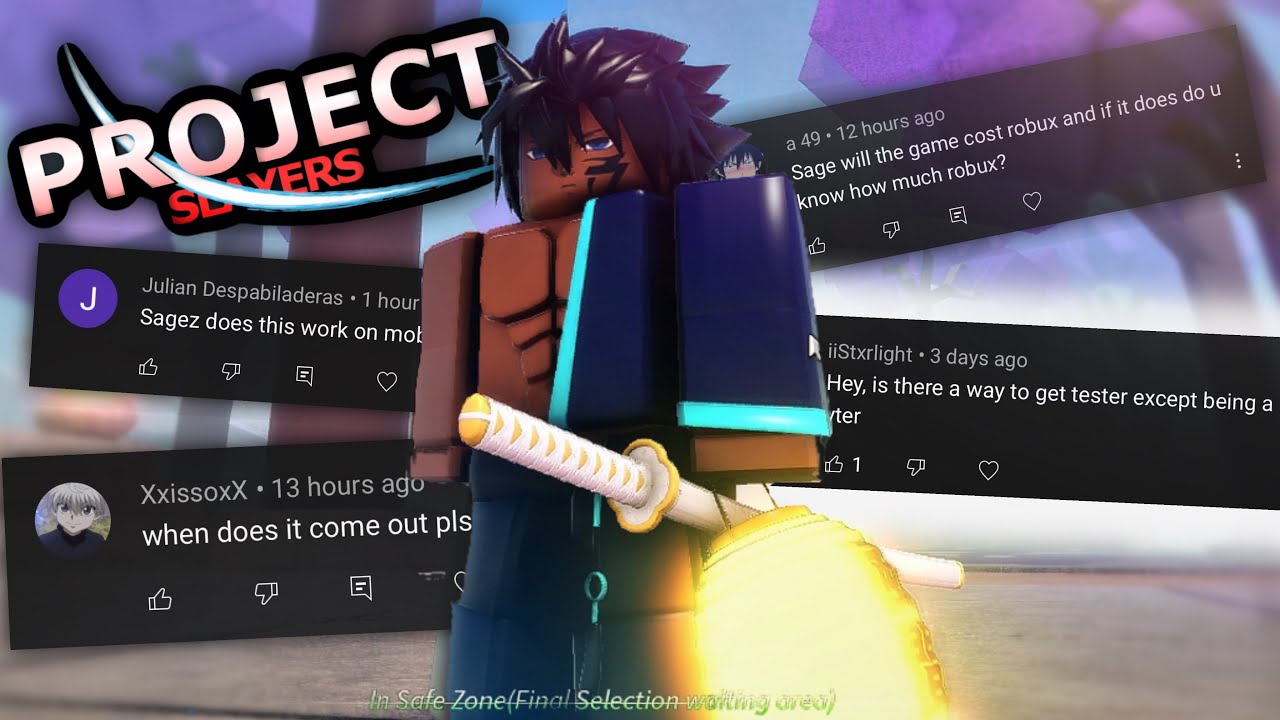 PROJECT SLAYERS] Release Date, How To Get TESTER And More