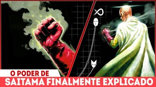 OS PODERES DE SAITAMA FINALMENTE EXPLICADOS E A CONFIRMAÇÃO DO NÍVEL DE SEUS SOCOS - ONE PUNCH MAN