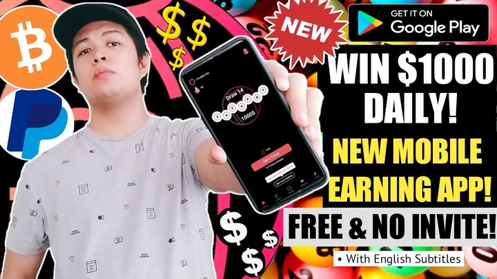 DAILY LOTTERY APP! | BEST FREE ONLINE LOTTERY! | KUMITA NG UP TO [$1000 USD DAILY!] | Marky Vlogs