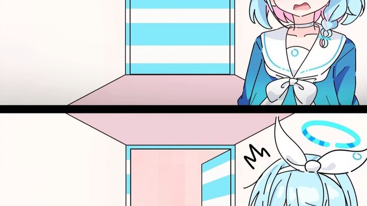 【อาเขตสีคราม】ปฏิกิริยาของนักเรียนเมื่อถูกเห็นใต้กระโปรง