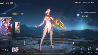 Liên Quân Mobile - Review Skin Lindis Nữ Vương Pháp Hoa