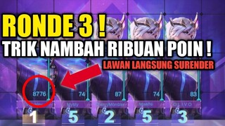 NAMBAH RIBUAN POIN !! BUG RONDE 3 DI JAMIN POSISI 1 ! EVENT PROMO DIAMOND DOUBLE 11 CARNIVAL