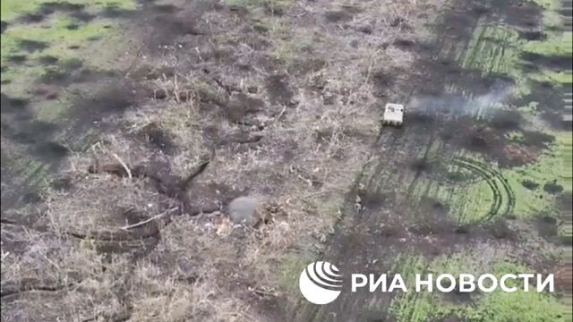 Unsuccessful counterattack of the Ukrainian military and destruction/乌克兰军队的不成功反击和破坏