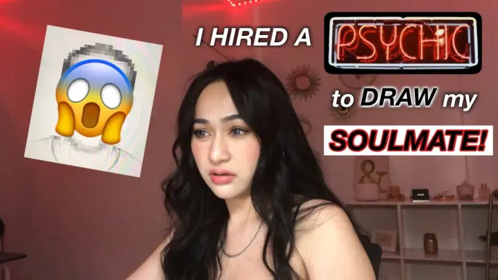 I hired a PSYCHIC to draw my SOULMATE 😍 (Philippines) | Cheska Dionisio