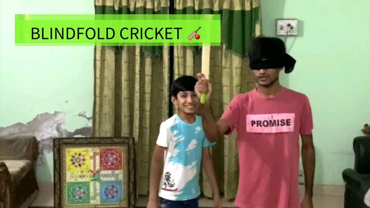 Haziq vs Abdullah - Blindfold Batting Challenge 🏏