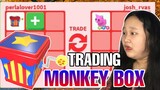 WHAT PEOPLE TRADE FOR MONKEY BOX IN ADOPT ME 🐵 *Roblox Tagalog*