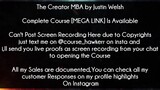 The Creator MBA by Justin Welsh Course Download