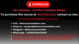 Ray Edwards – Ultimate Business Bundle