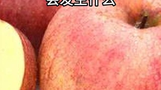 What happens if you feed this apple image to AI for 500 iterations?