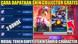 10X DRAW GRATIS EVENT SANRIO CHARACTER DIJAMIN DAPET SKIN COLLECTOR!! TOKEN DRAW GRATIS 2 RONDE