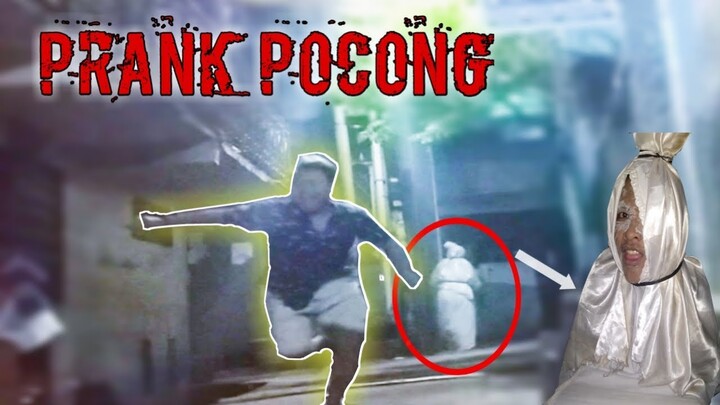 PRANK!!! POCONG DI GANG SEPI JADI SEREEEEEM!!!! - PRANK INDONESIA *no settingan*