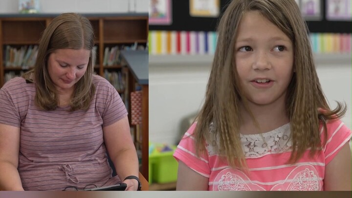 The teacher's reaction upon reading a student's thank-you letter