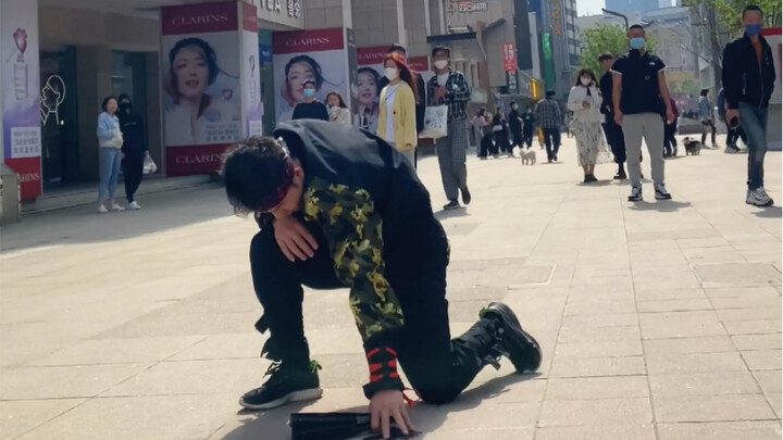 Đẹp trai nhảy hip-hop lên nào! HR Hạo Nhiên tung chiêu cực đỉnh giữa phố!