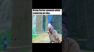 Furina main problem when exploring